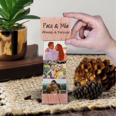 Personalized Pull Out Photo Box For Valentine's Day Birthday