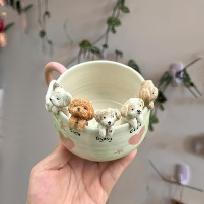 Custom Dog Figure Mug For Pet Lover Or Dog Owner Keepsake Gift