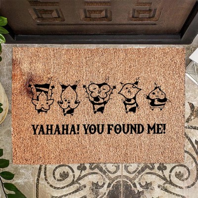 You Found Me Doormat Welcome Housewarming Gift