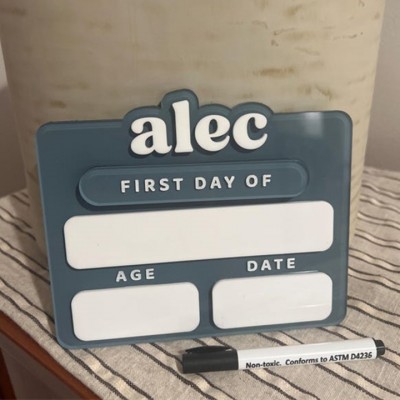 Custom Acrylic First And Last Day Interchangeable School Sign Back to School Photo Prop