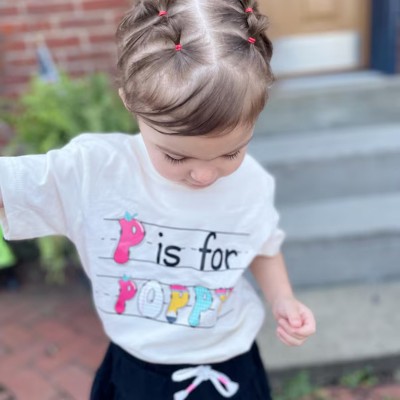 Personalized Back to School First Day of School Name Shirt For Kids