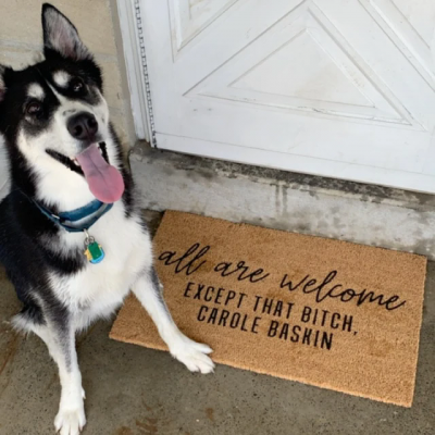 All Are Welcome Doormat Welcome Housewarming Gift