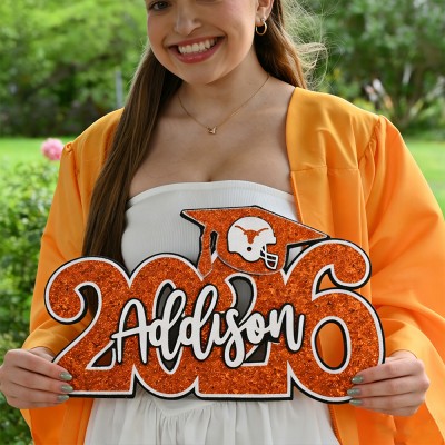 Custom Graduation Sign With Name For Party Decor