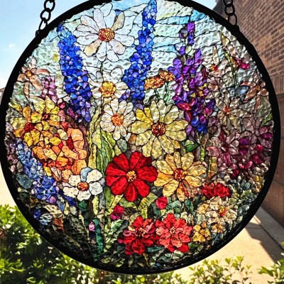 Custom Family Birth Flower Suncatcher For Mom Grandma Mother's Day Gift