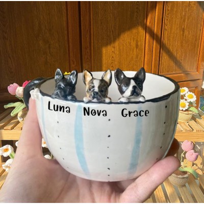 Custom Dog Figure Mug For Pet Lover Or Dog Owner Keepsake Gift