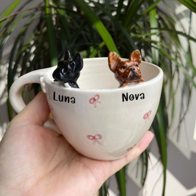 Custom Pet Figure Mug For Pet Lover Or Dog Owner Keepsake Gift