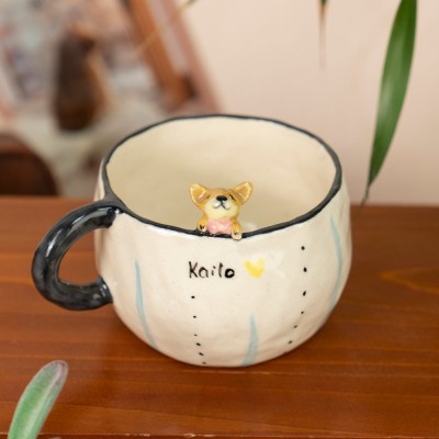 Custom Pet Figure Mug For Pet Lover Or Dog Owner Keepsake Gift