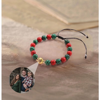 Personalized Projection Bracelet With Photo Inside For Family Gifts