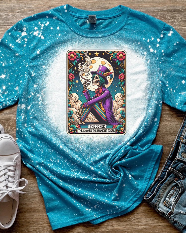 Tarot The Joker Skeleton Sweatshirt Hoodie For Gift Ideas