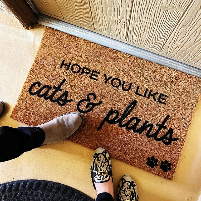 Personalised Welcome Door Mat Housewarming New Home Gift