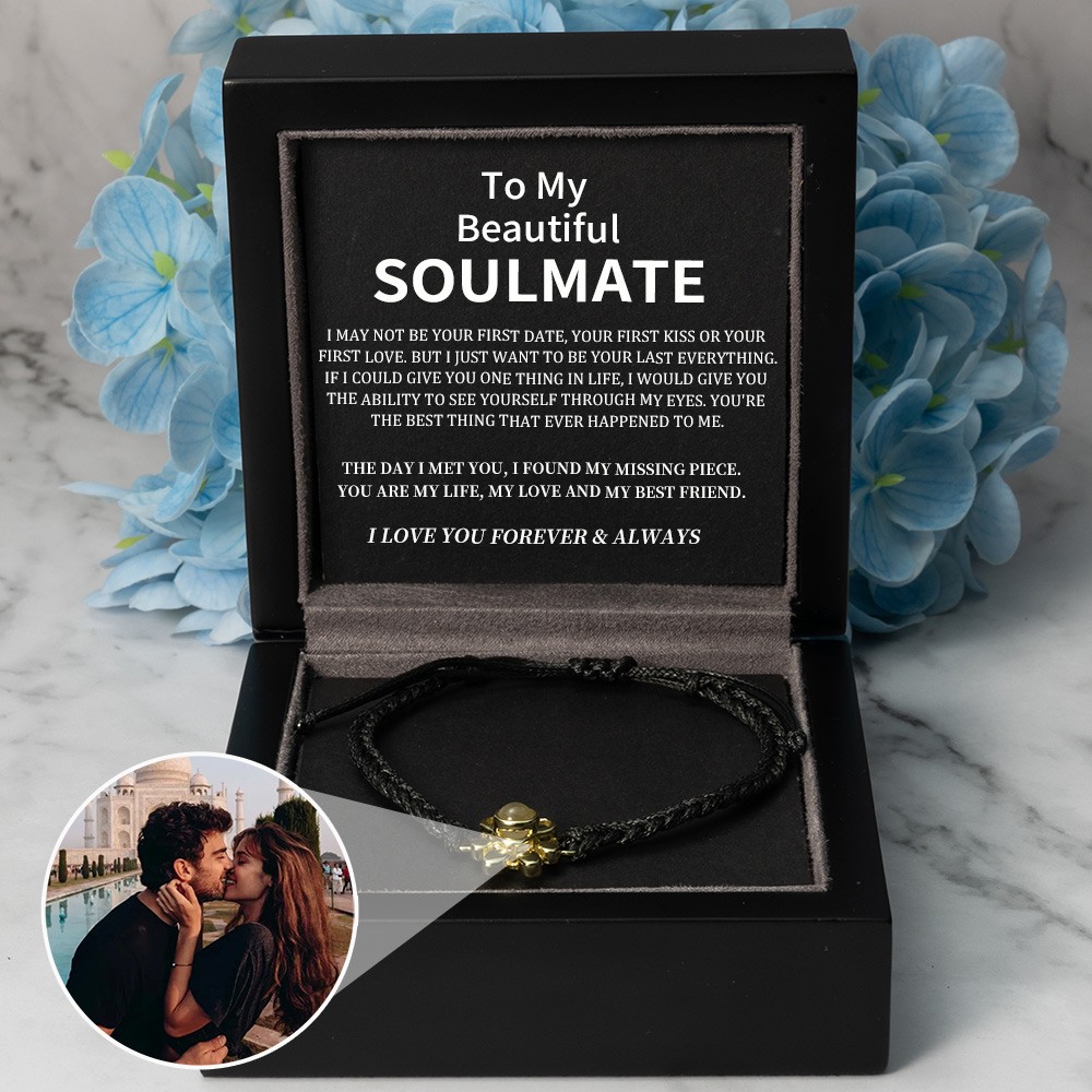 Personalised Photo Projection Bracelet Valentine's Day Anniversary Gift Ideas For Soulmate