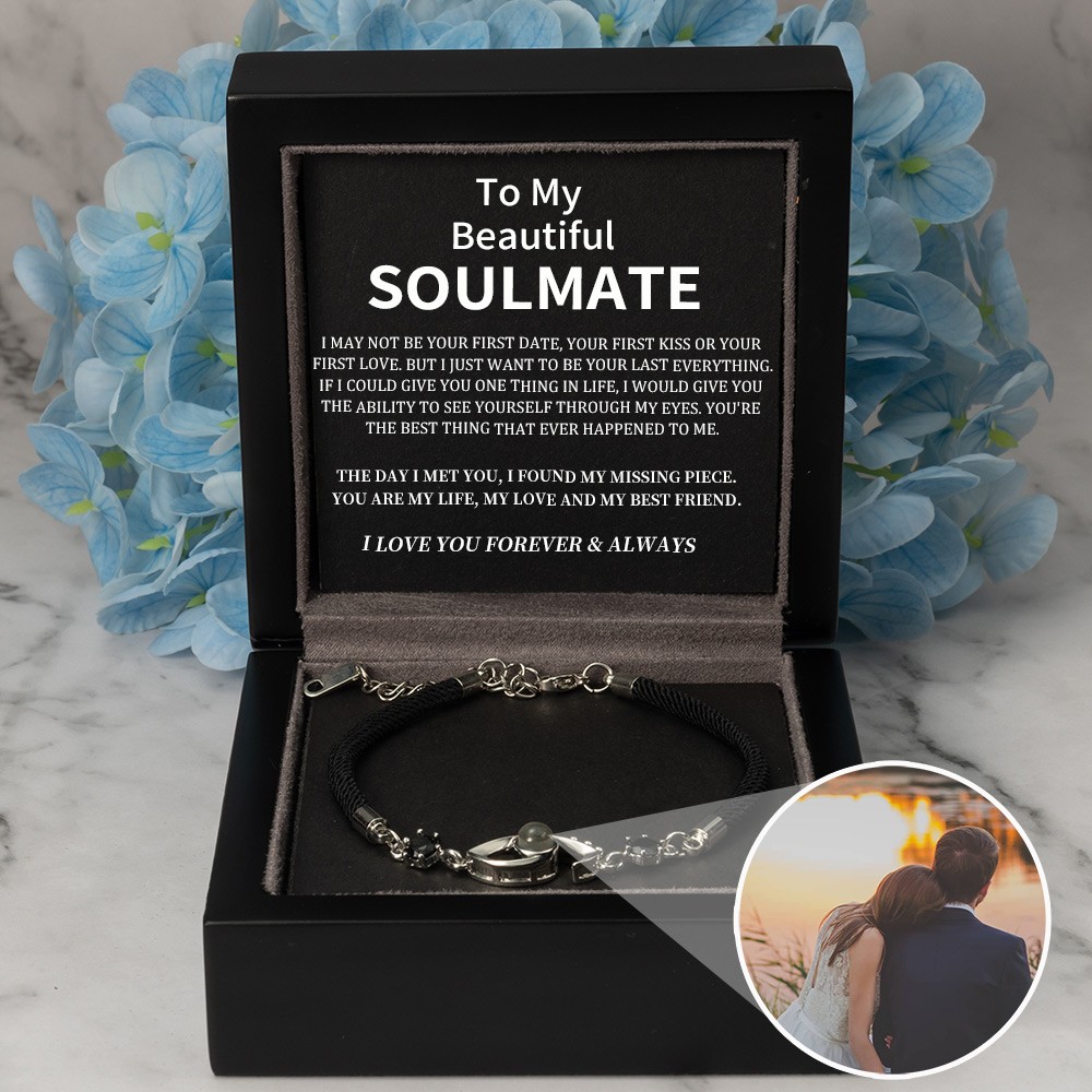 Personalised Photo Projection Bracelet Valentine's Day Anniversary Gift Ideas For Soulmate