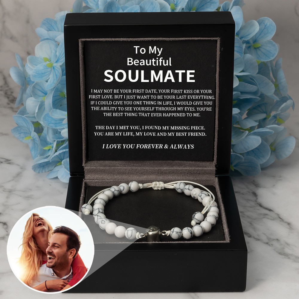 Personalised Photo Projection Bracelet Valentine's Day Anniversary Gift Ideas For Soulmate