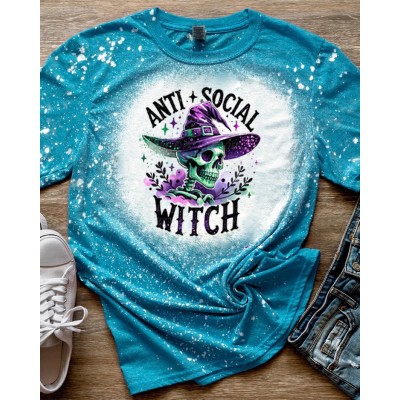 Spooky Anti Socia Witch Sweatshirt Hoodie For Gift Ideas