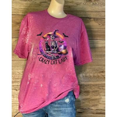 Crazy Cat Lady Witch Sweatshirt Hoodie For Gift Ideas