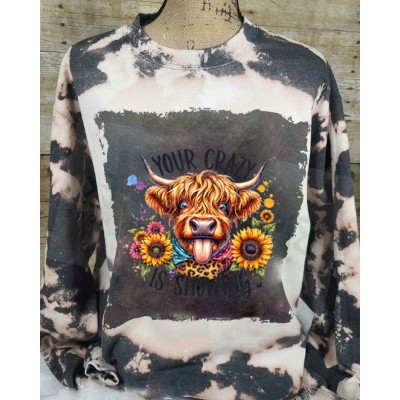 Halloween Your Crazy Is Showing Sweatshirt Hoodie For Gift Ideas