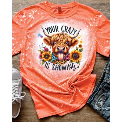 Your Crazy Is Showing Sweatshirt Hoodie For Gift Ideas