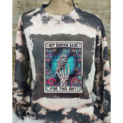 Funny Tarot Enough Sage Witch Sweatshirt Hoodie For Halloween Gift Ideas