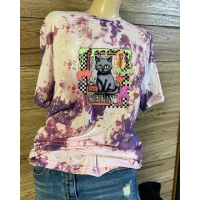 Black Cat Tarot Horror Pastel Sweatshirt Hoodie For Gift Ideas