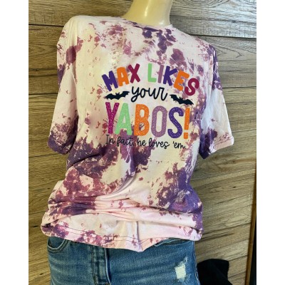 Halloween Yabos Bleached Sweatshirt Hoodie For Gift Ideas