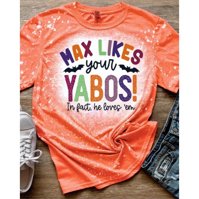 Yabos Bleached Sweatshirt Hoodie For Gift Ideas