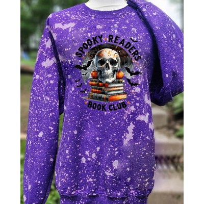Spooky Readers Book Club Sweatshirt Hoodie For Gift Ideas