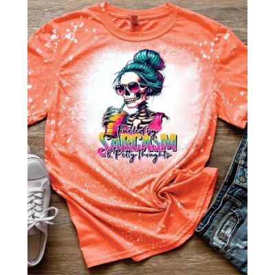 Halloween Fueled by Sarcasm Snarky Sweatshirt Hoodie For Gift Ideas