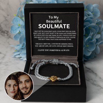 Personalised Photo Projection Bracelet Valentine's Day Anniversary Gift Ideas For Soulmate